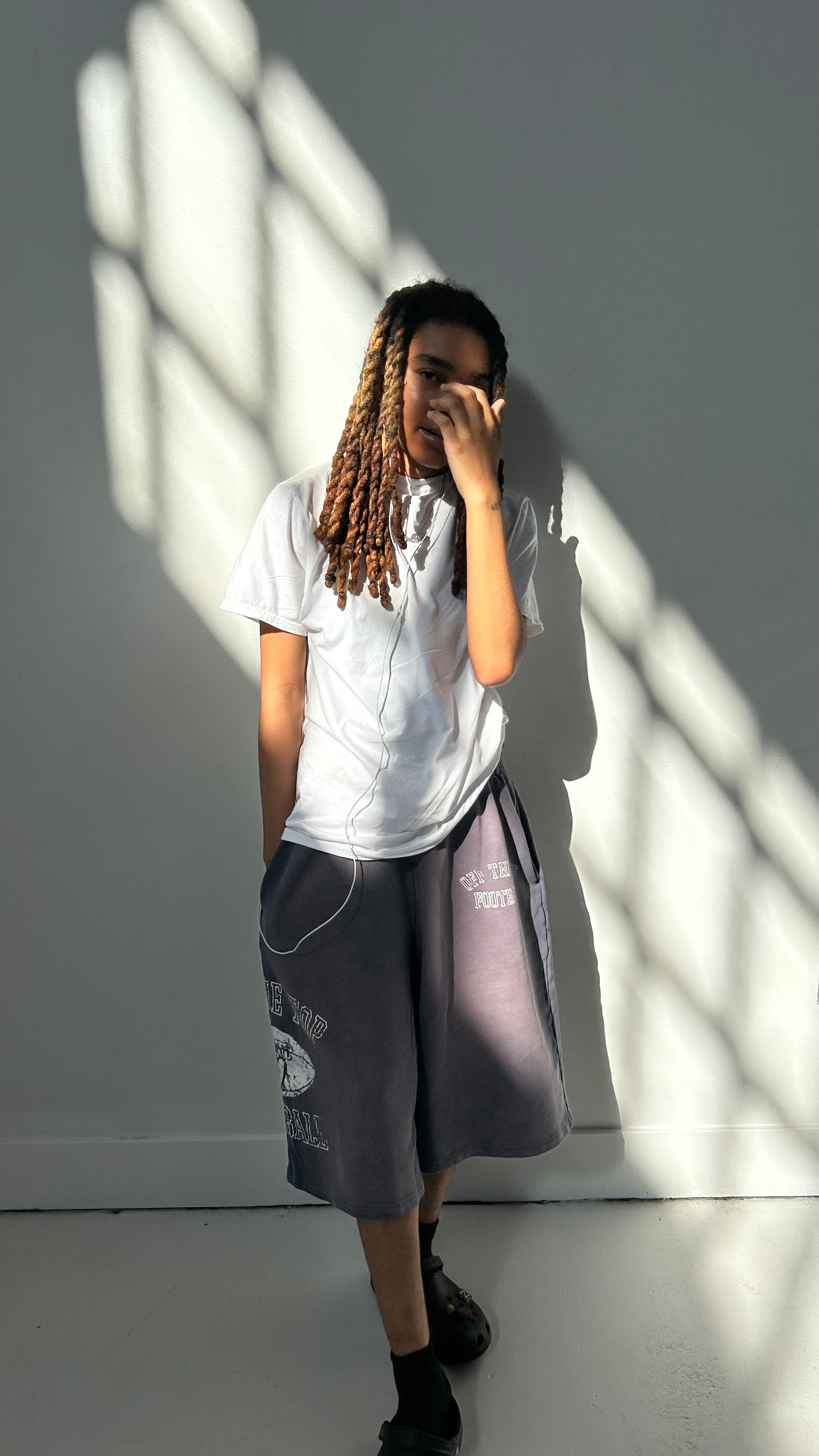 “87” SWEAT SHORTS